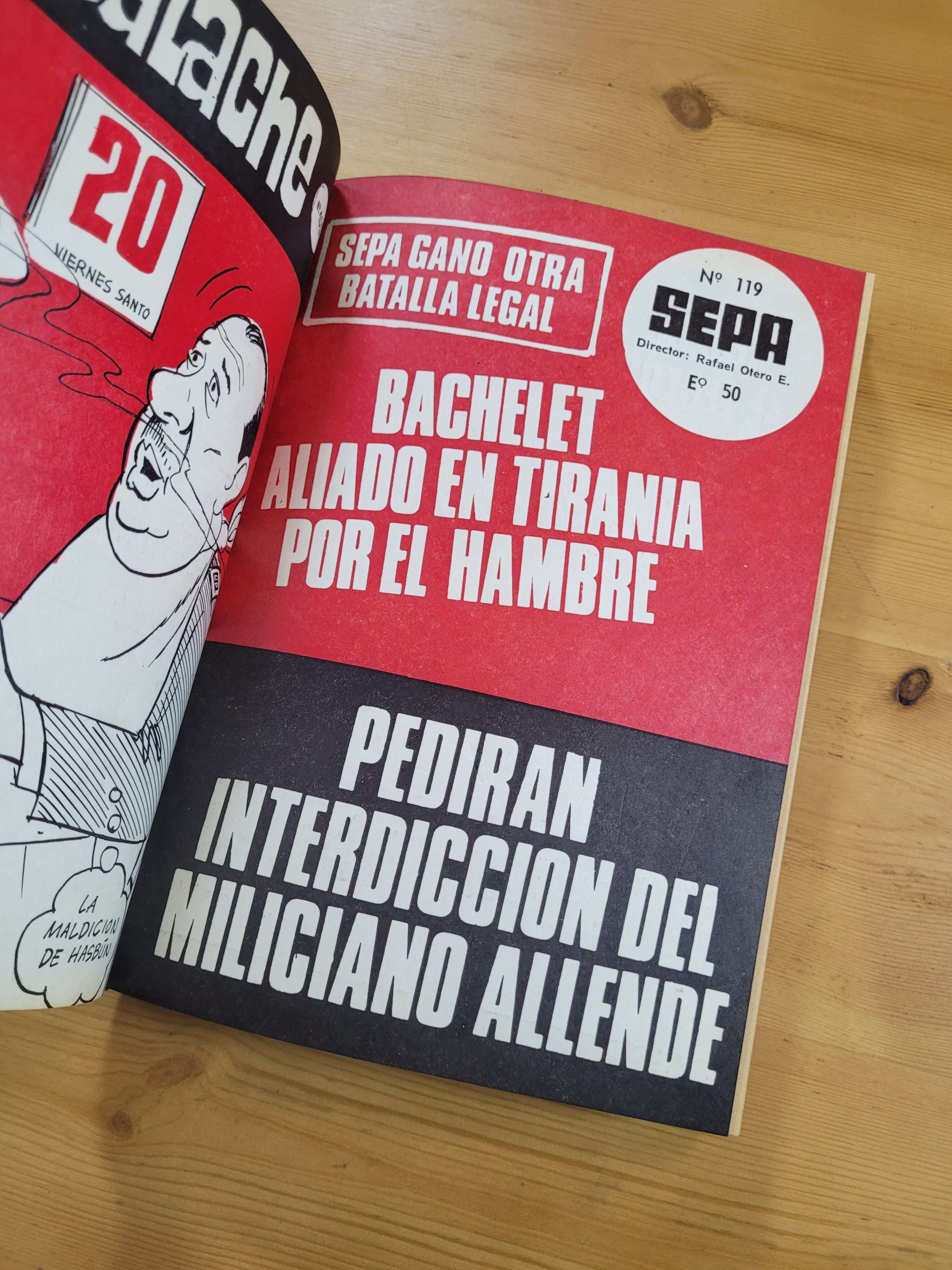 Empaste SEPA/PUNTO FINAL/ALERTA -Periodo Unidad Popular- (11 revistas) - Imagen 5
