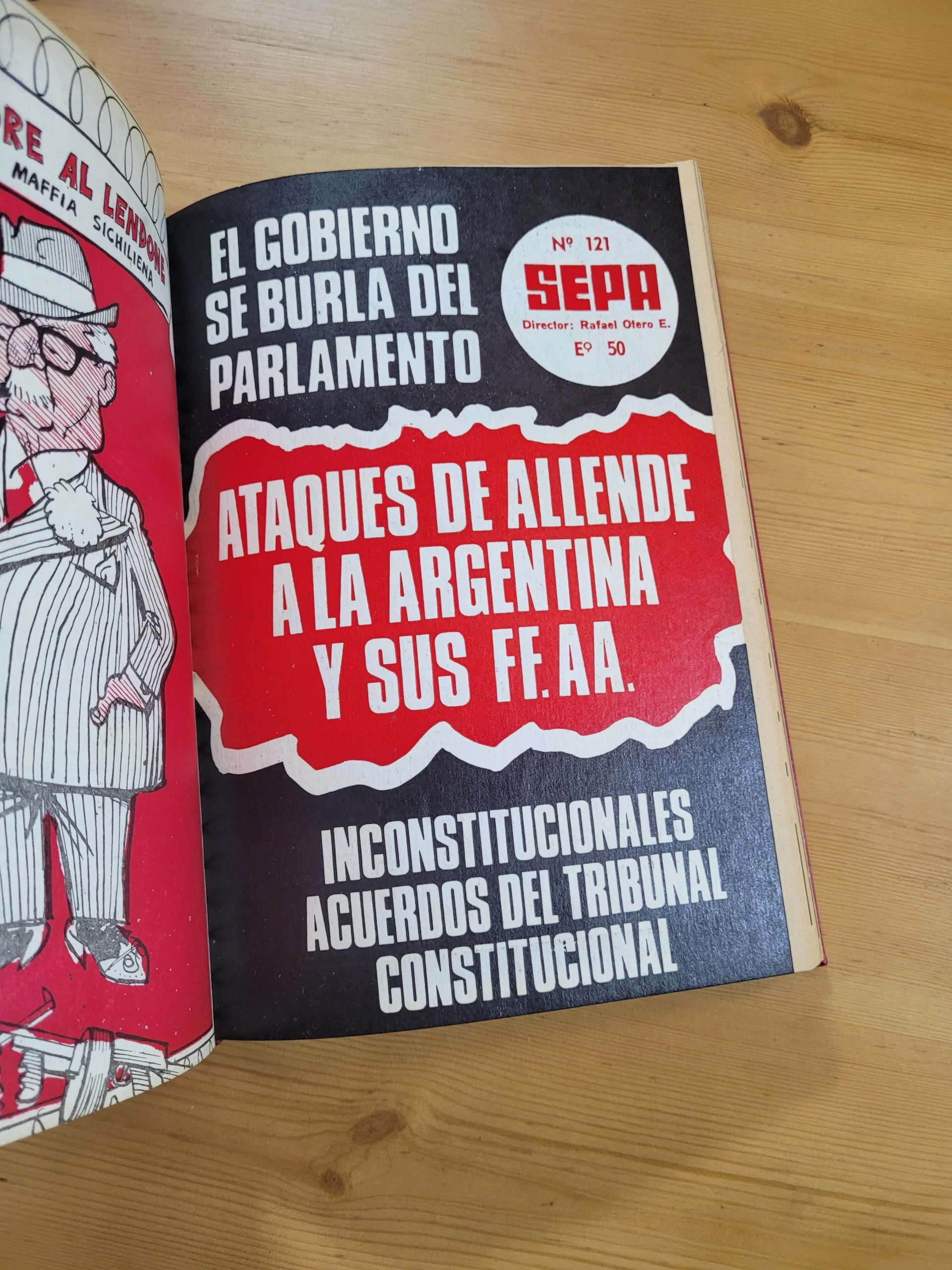 Empaste SEPA/PUNTO FINAL/ALERTA -Periodo Unidad Popular- (11 revistas) - Imagen 6
