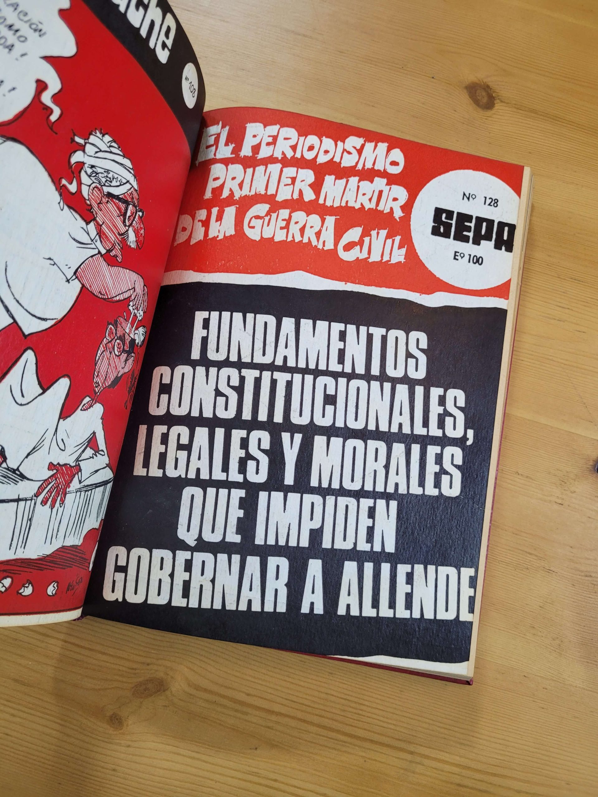 Empaste SEPA/PUNTO FINAL/ALERTA -Periodo Unidad Popular- (11 revistas) - Imagen 9
