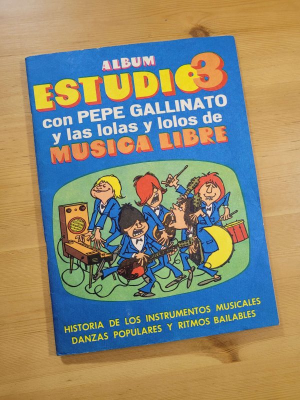 Album ESTUDIO 3 MUSICA LIBRE, 1973 (81% completo)