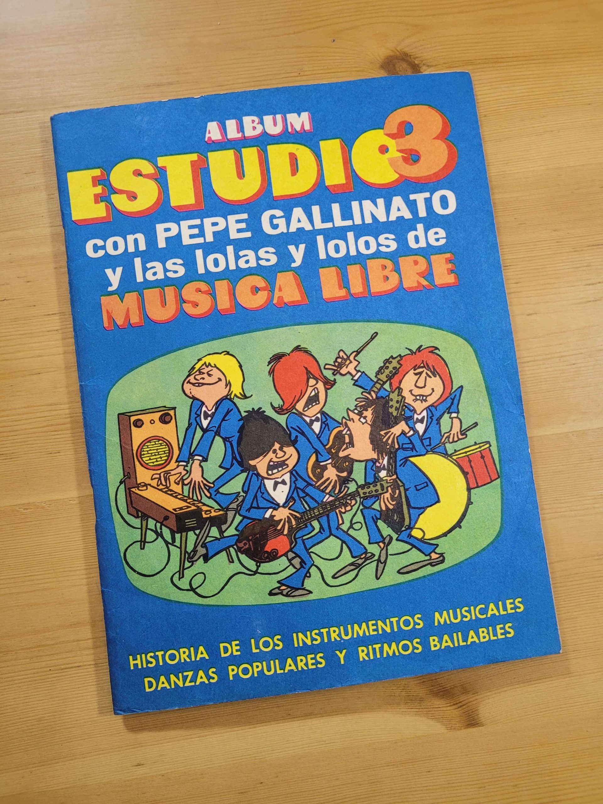 Album ESTUDIO 3 MUSICA LIBRE, 1973 (81% completo)