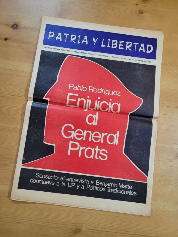 Revista PATRIA Y LIBERTAD -Periodo Unidad Popular- (1973)