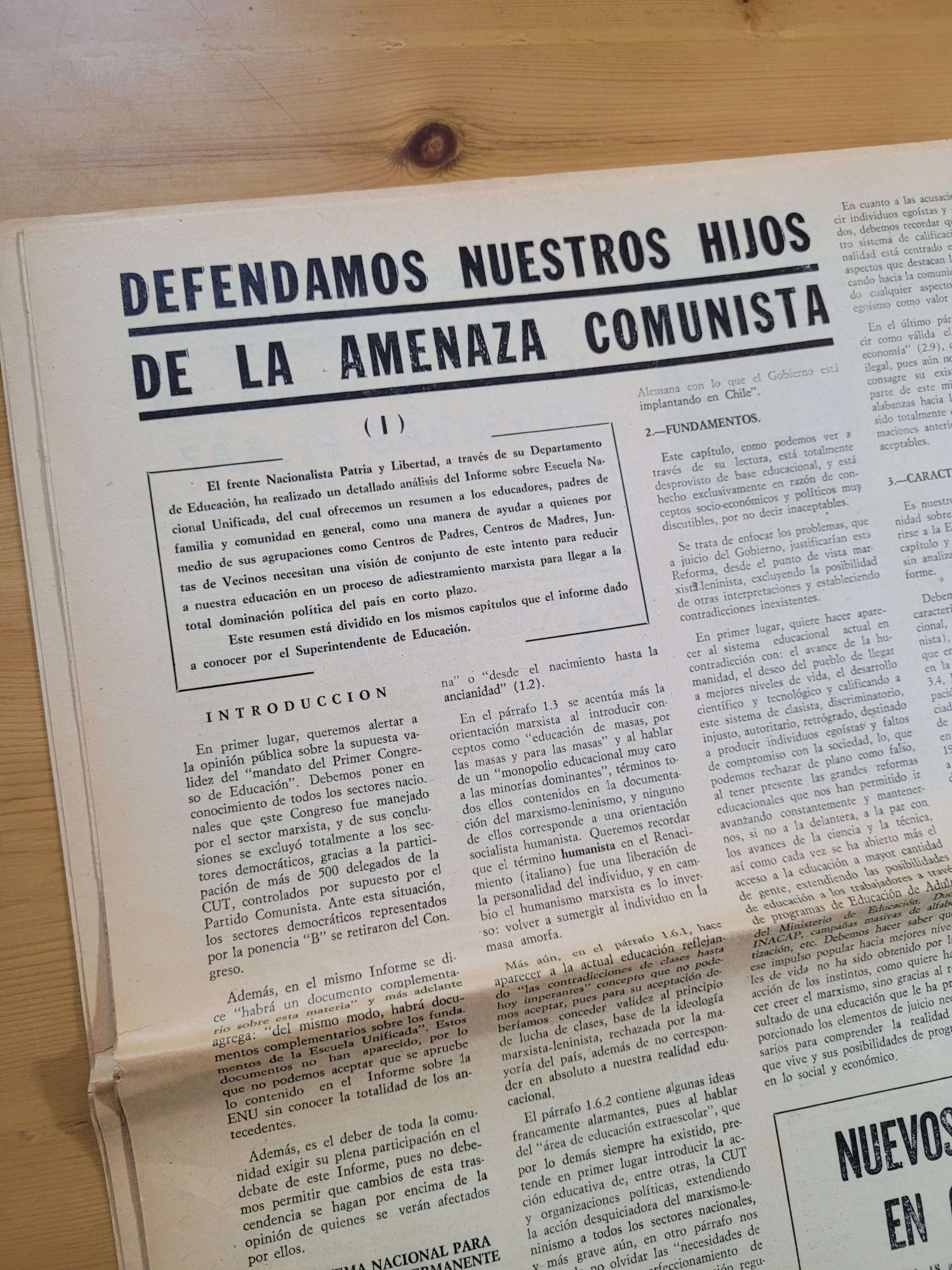 Revista PATRIA Y LIBERTAD -Periodo Unidad Popular- (1973) - Imagen 11