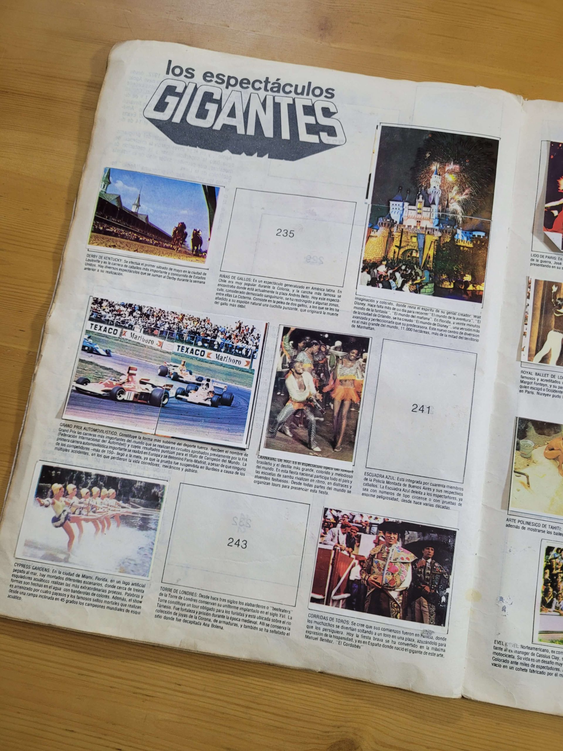 Álbum GIGANTE: Álbum enciclopédico -1975- (92% completo) - Imagen 25