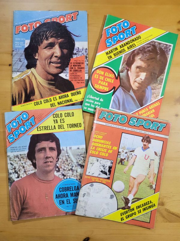 Pack PHOTO SPORT años 70s n°1 (x4)