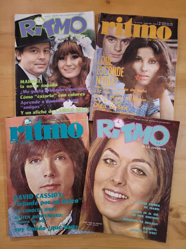 Pack RITMO años 70s (x4)