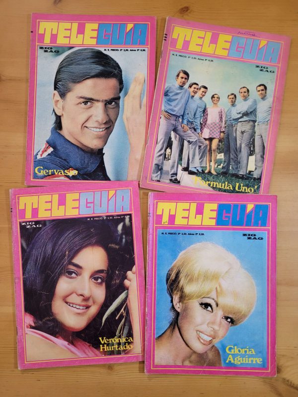 Pack TELEGUIA años 60s n°1 (x4)