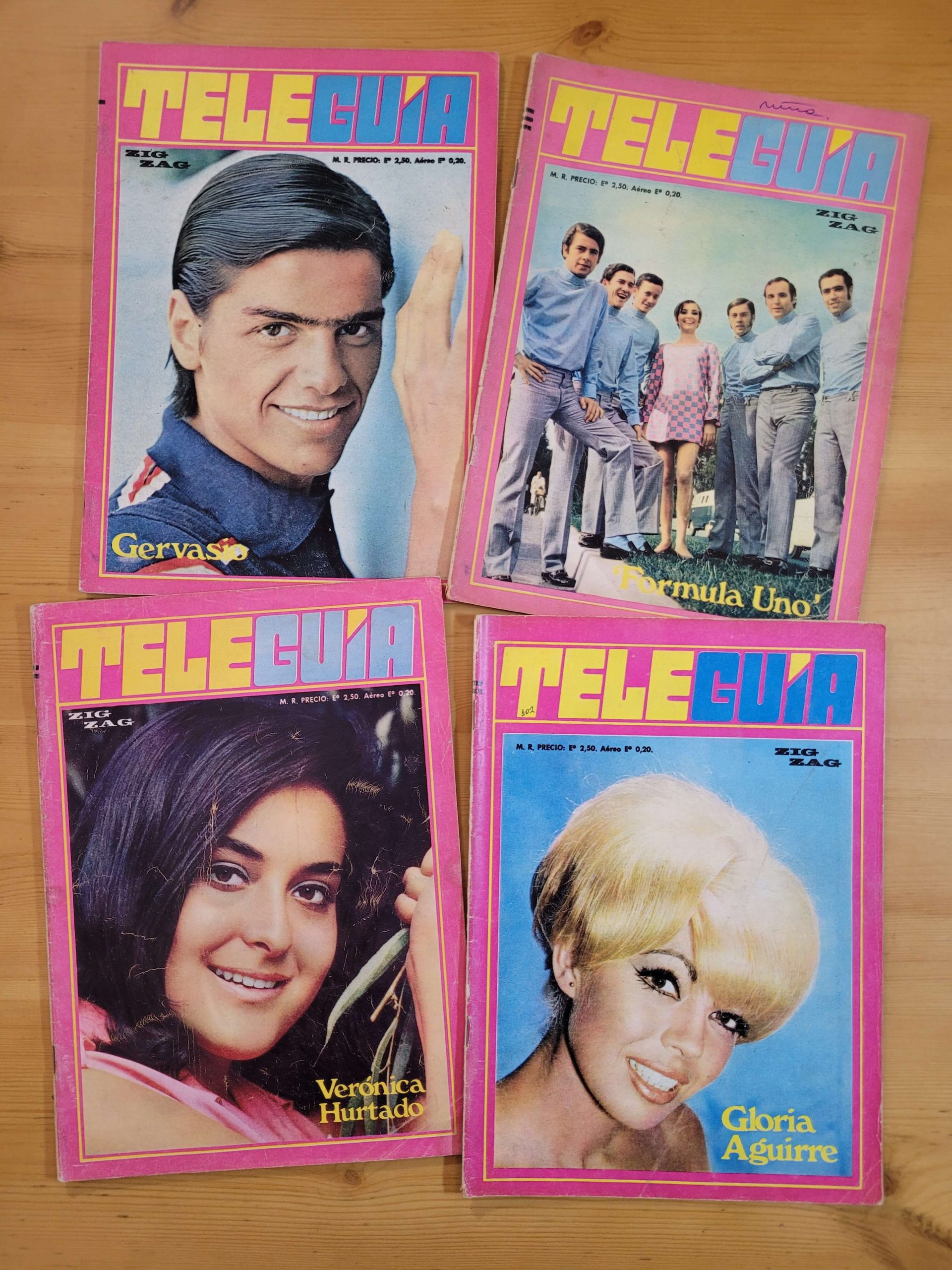 Pack TELEGUIA años 60s n°1 (x4)