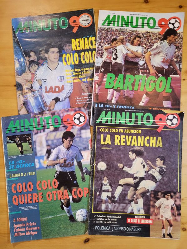Pack MINUTO 90 -Colo Colo 1992- n°2 (x4)