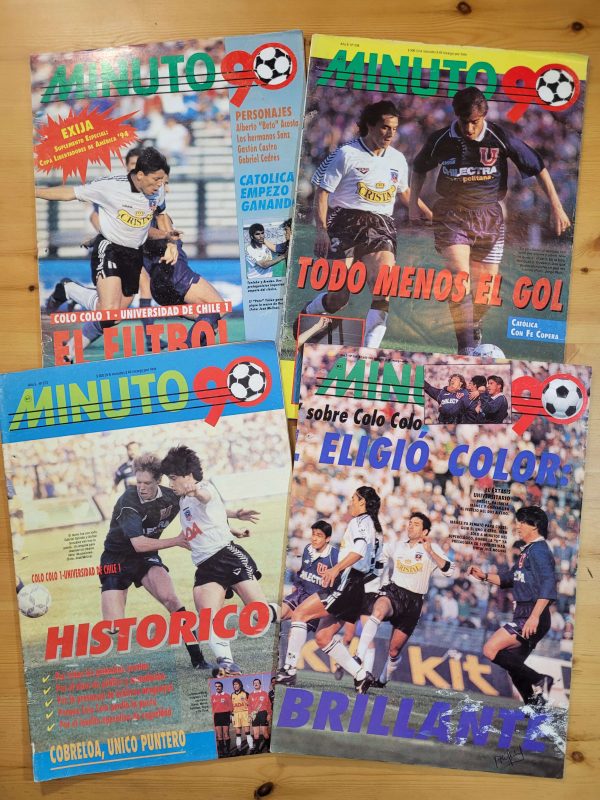 Pack MINUTO 90 -Superclásicos 90s- (x4)