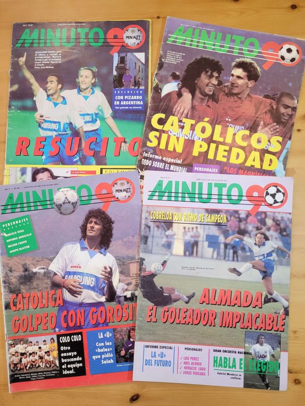 Pack MINUTO 90 -U Católica 1994- (x4)