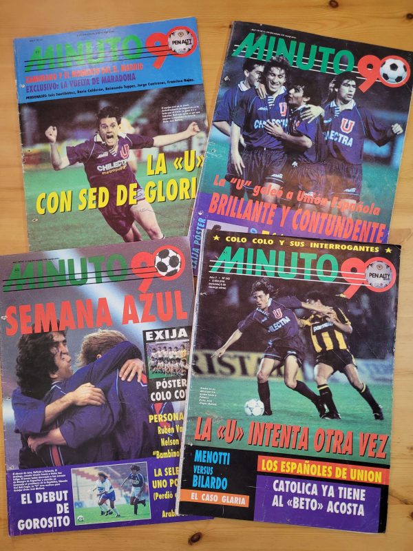 Pack MINUTO 90 -U de Chile 1994- (x4)