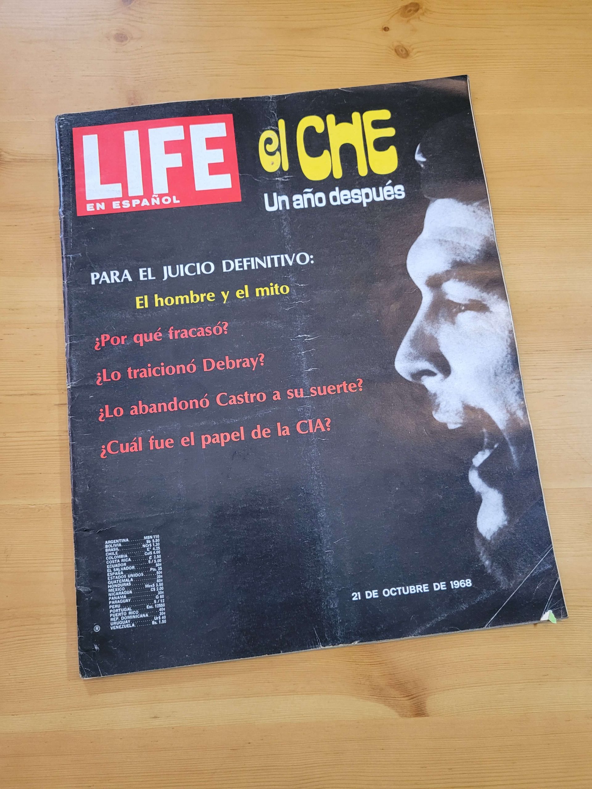 Revista LIFE -Ché Guevara- (1968)