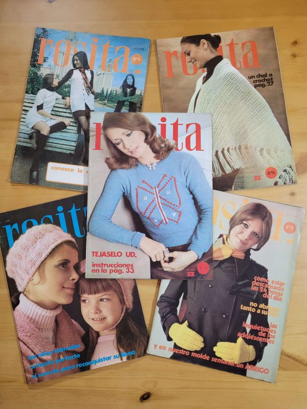 Pack ROSITA años 70s n°4 (x5)