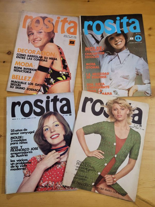 Pack ROSITA años 70s n°3 (x4)