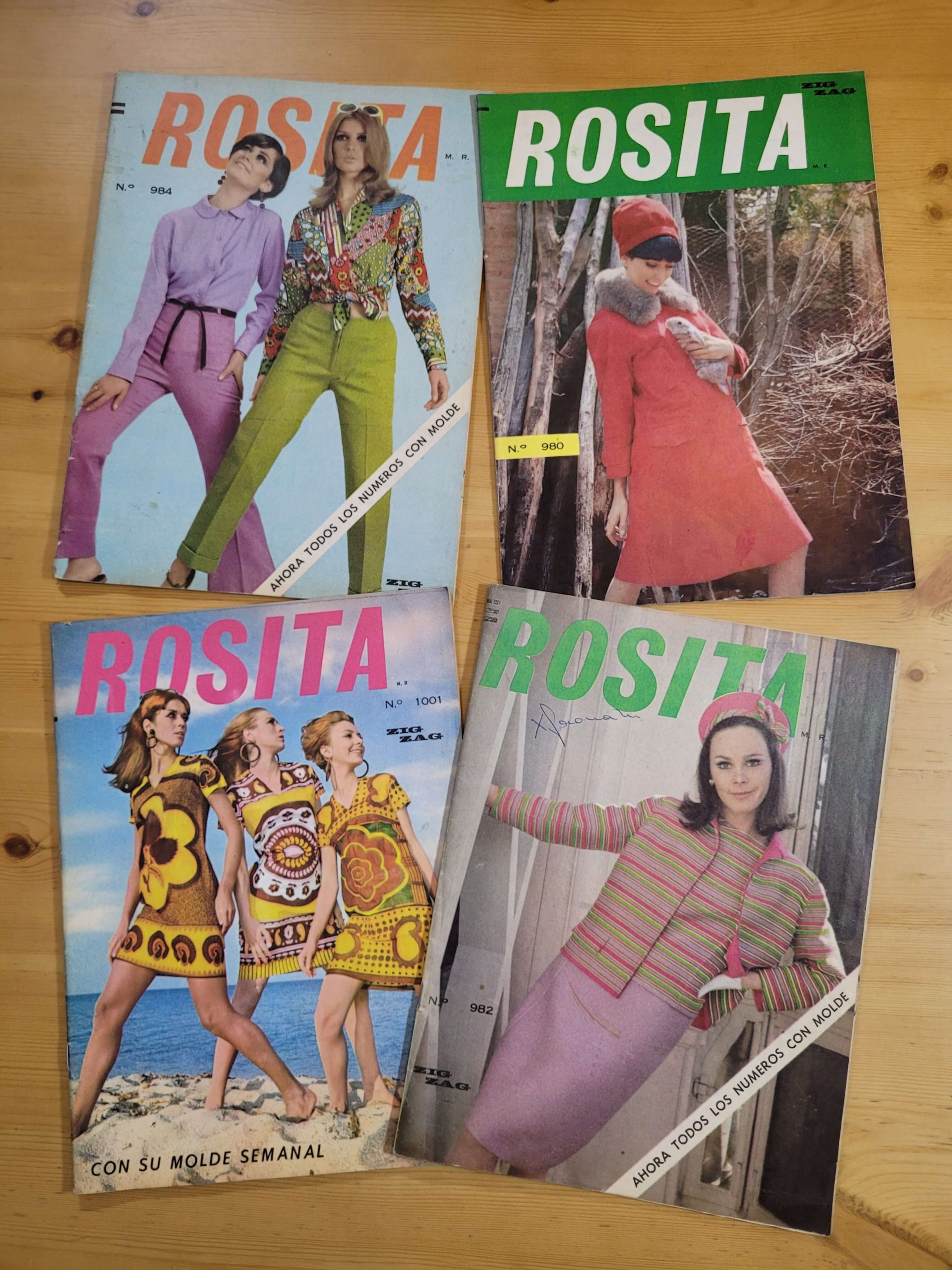 Pack ROSITA años 60s n°12 (x4)