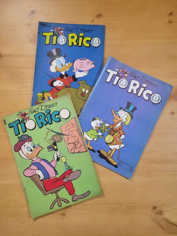 Pack TIO RICO años 60s n°3 (x3)