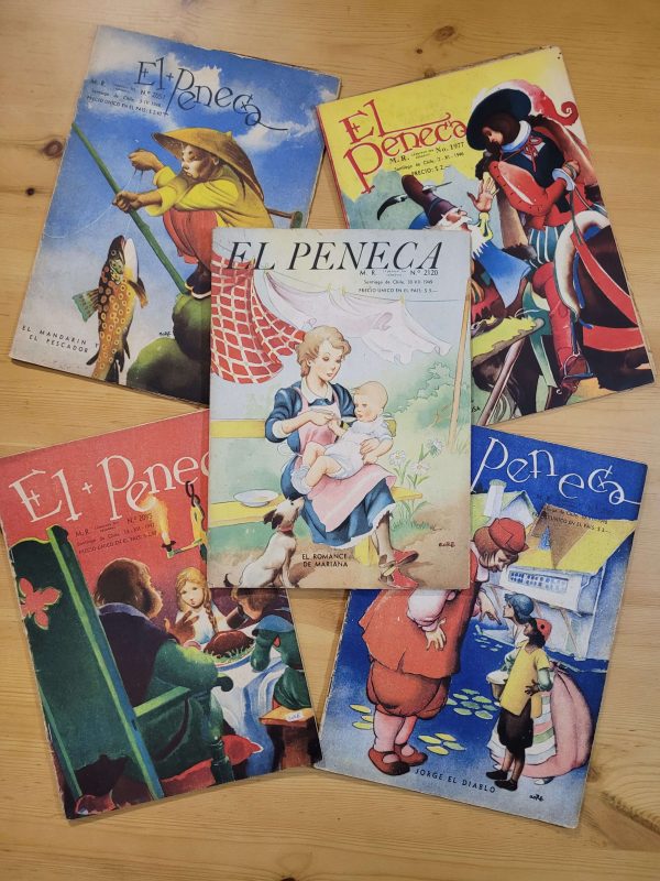 Pack EL PENECA años 40s n°7 (x5)