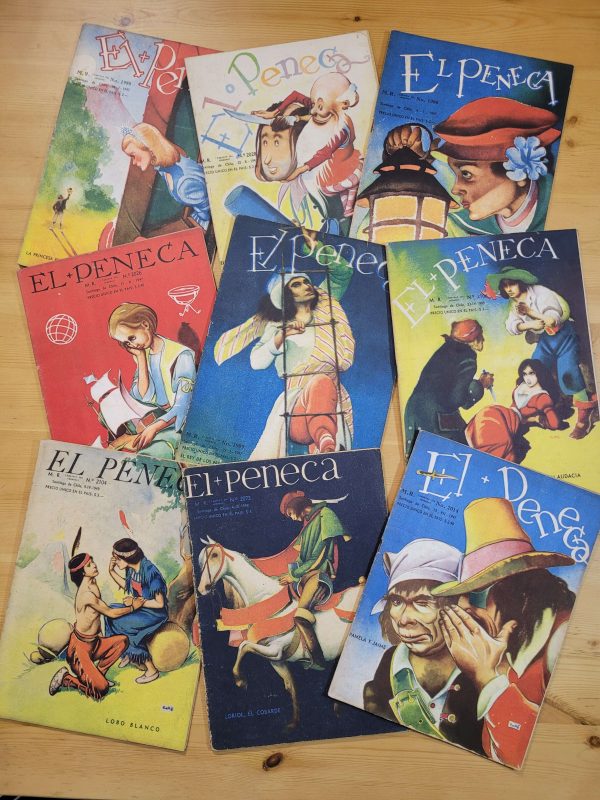 Pack EL PENECA años 40s (x9)