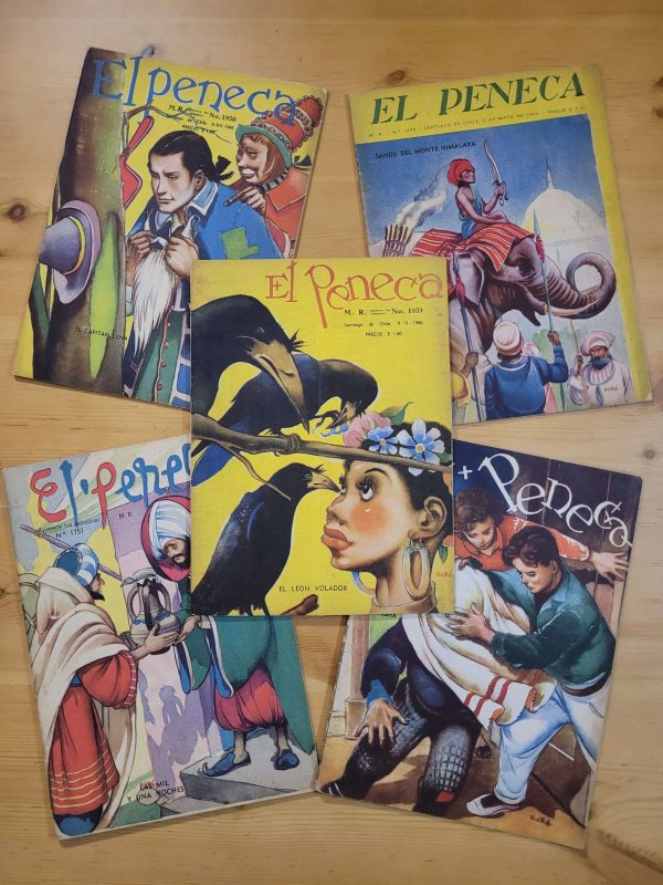 Pack EL PENECA años 40s n°4 (x5)