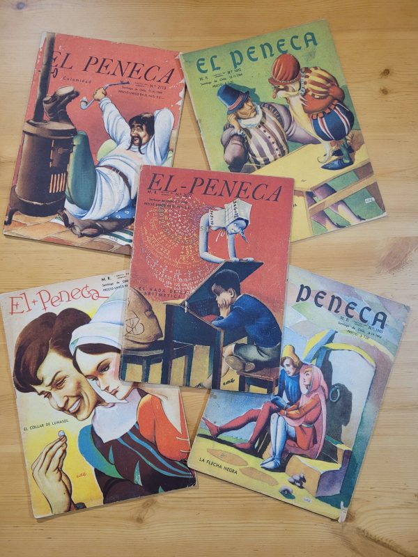Pack EL PENECA años 40s n°3 (x5)