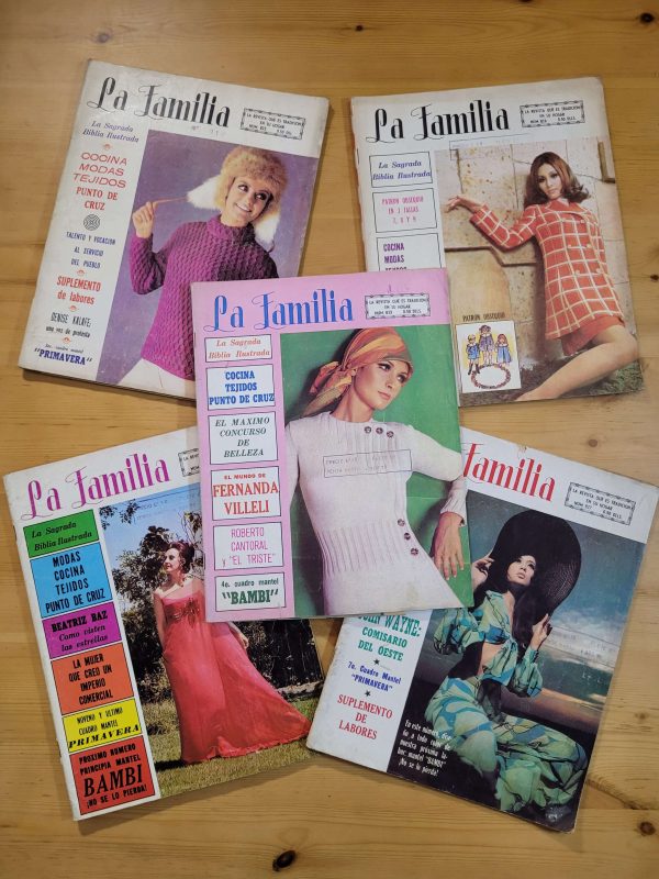 Pack LA FAMILIA años 70s (x5)