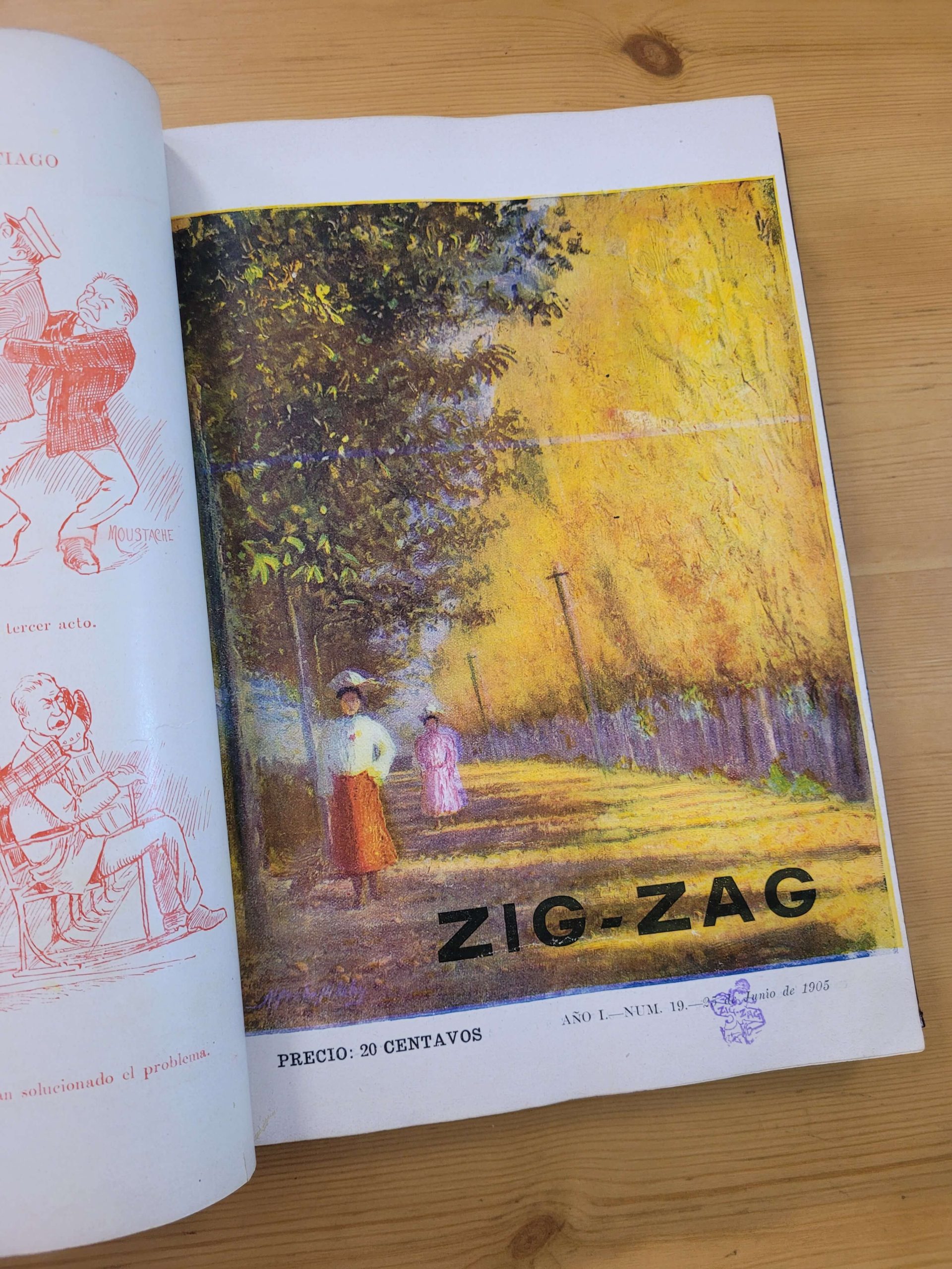 Empaste ZIG ZAG 1905 -1er año- (16 revistas) - Imagen 5