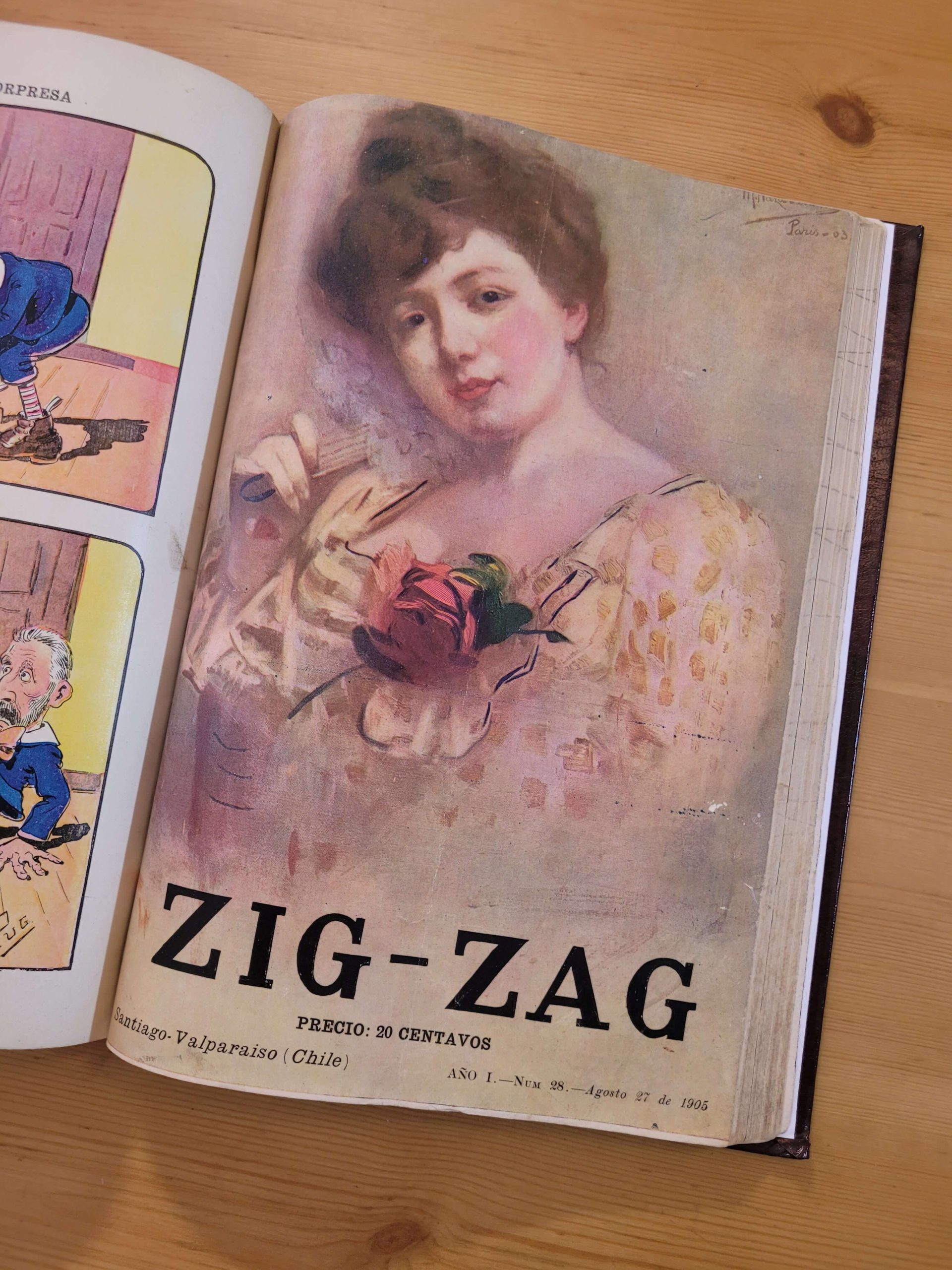 Empaste ZIG ZAG 1905 -1er año- (16 revistas) - Imagen 15
