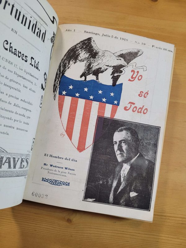 Empaste YO SÉ TODO -1918- (13 revistas)
