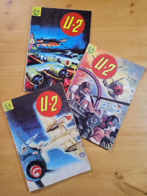 Pack U2 años 60s n°2 (x3)
