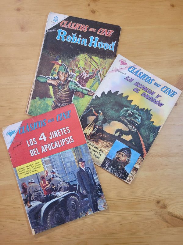 Pack CLASICOS DEL CINE años 60s (x3)