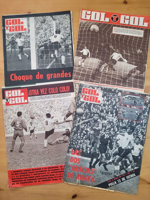Pack GOL Y GOL -Superclásicos de los 60s- n°2 (x4)