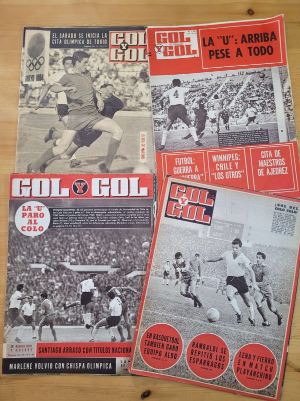 Pack GOL Y GOL -Superclásicos de los 60s- n°1 (x4)