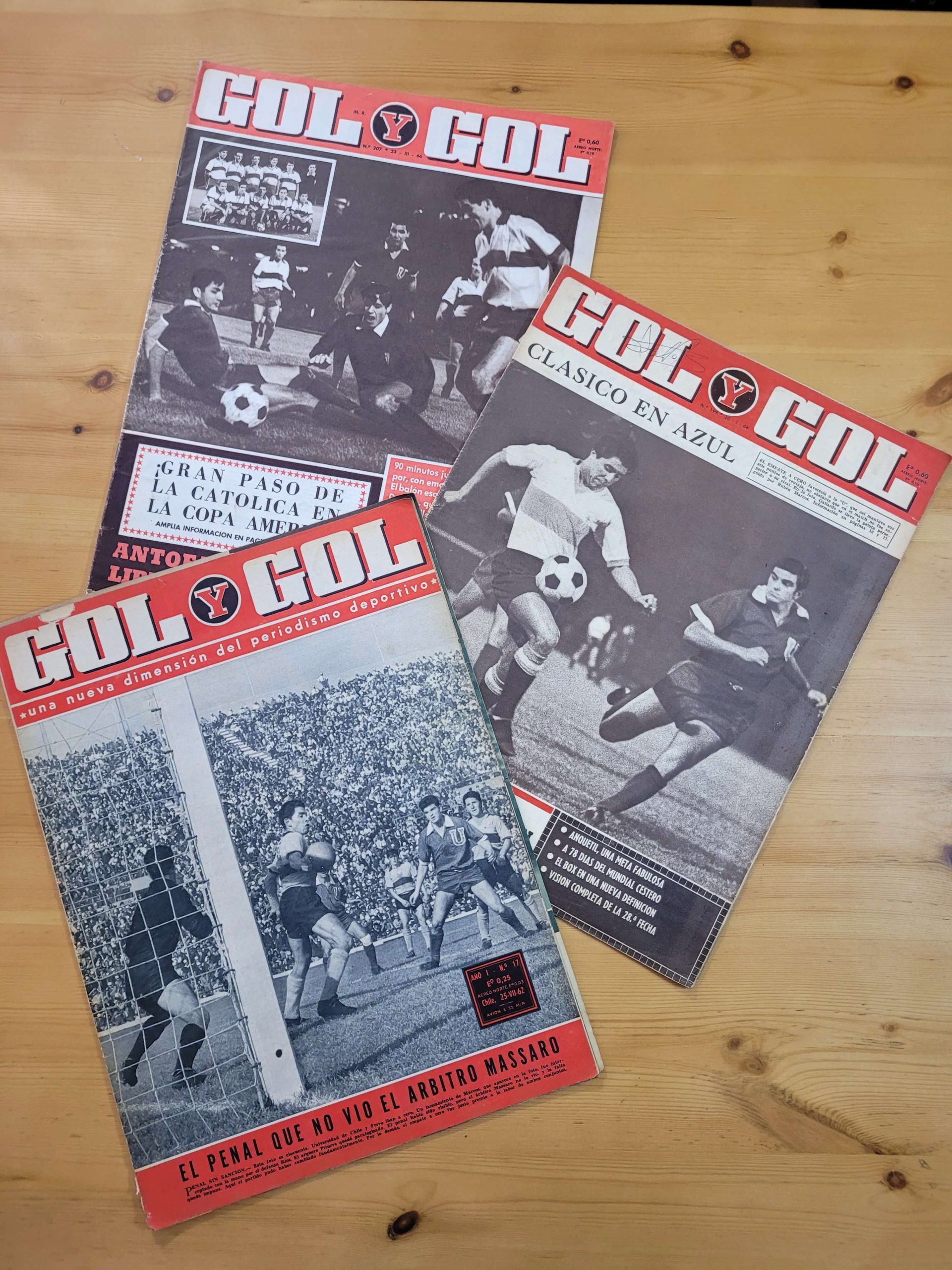 Pack GOL Y GOL -Clásicos universitarios de los 60s- n°1 (x2)