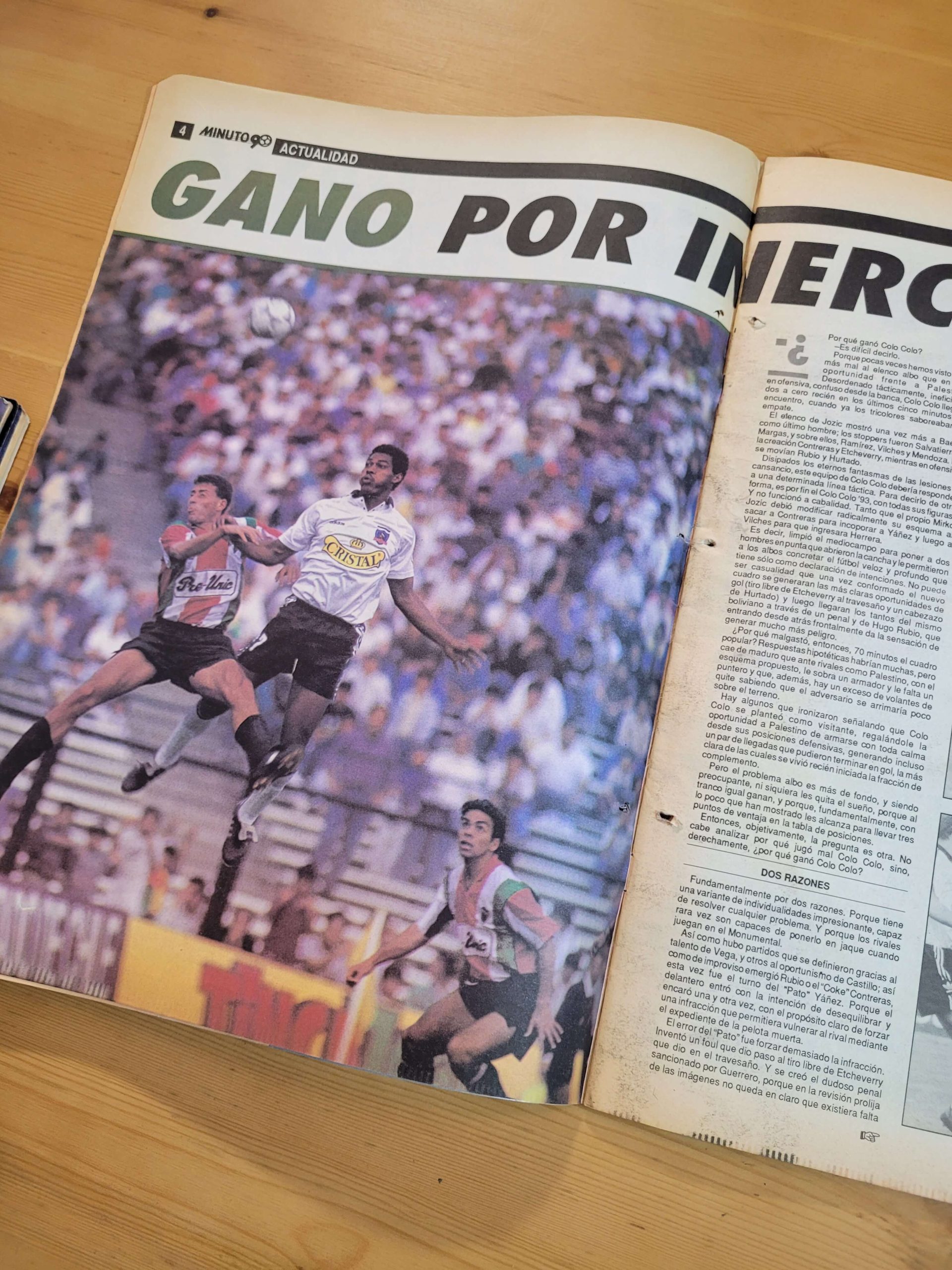 Pack MINUTO 90 -Colo Colo 1993 y 1994- n°2 (x4) - Imagen 6