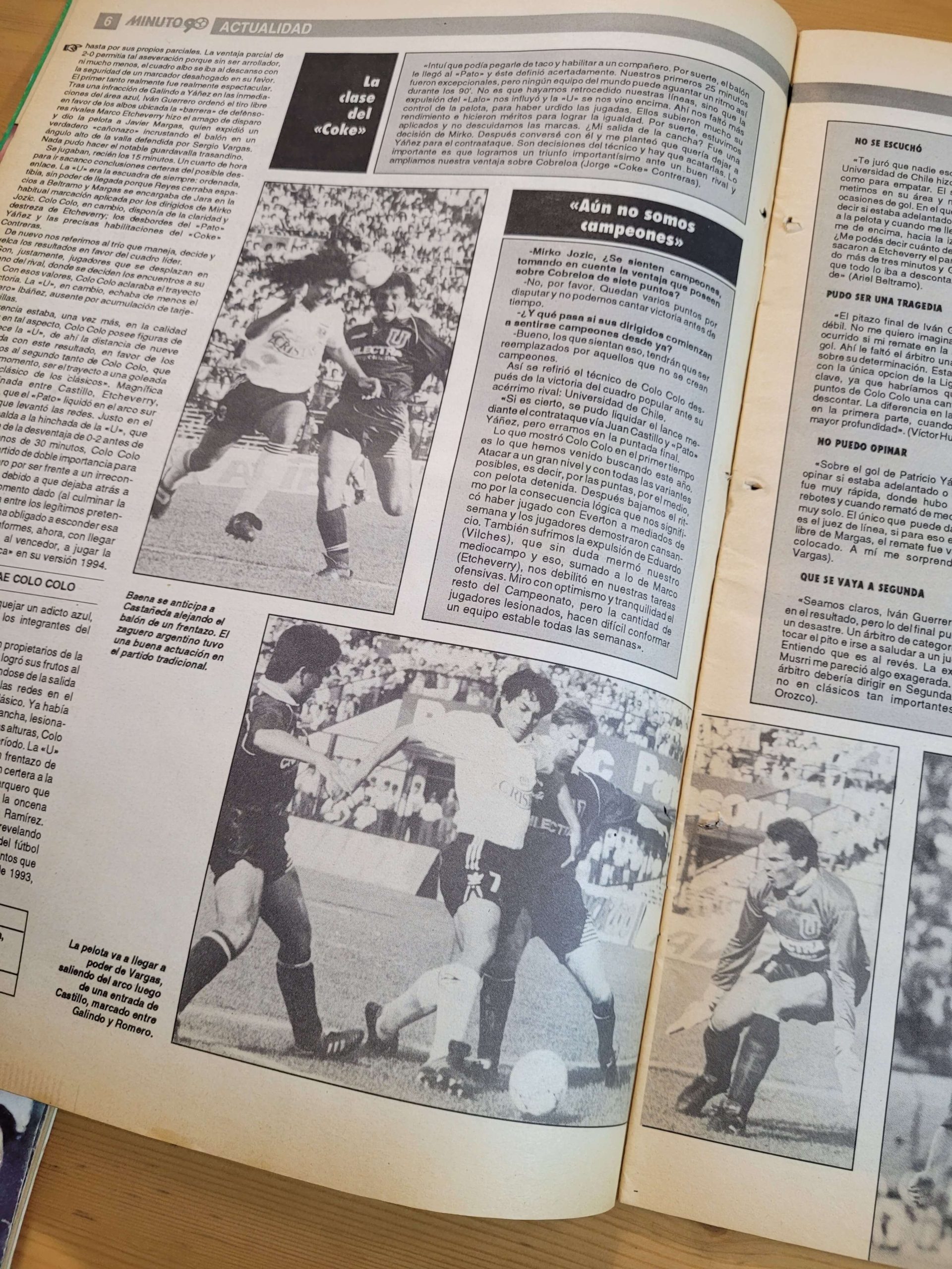 Pack MINUTO 90 -Colo Colo 1993 y 1994- n°2 (x4) - Imagen 11