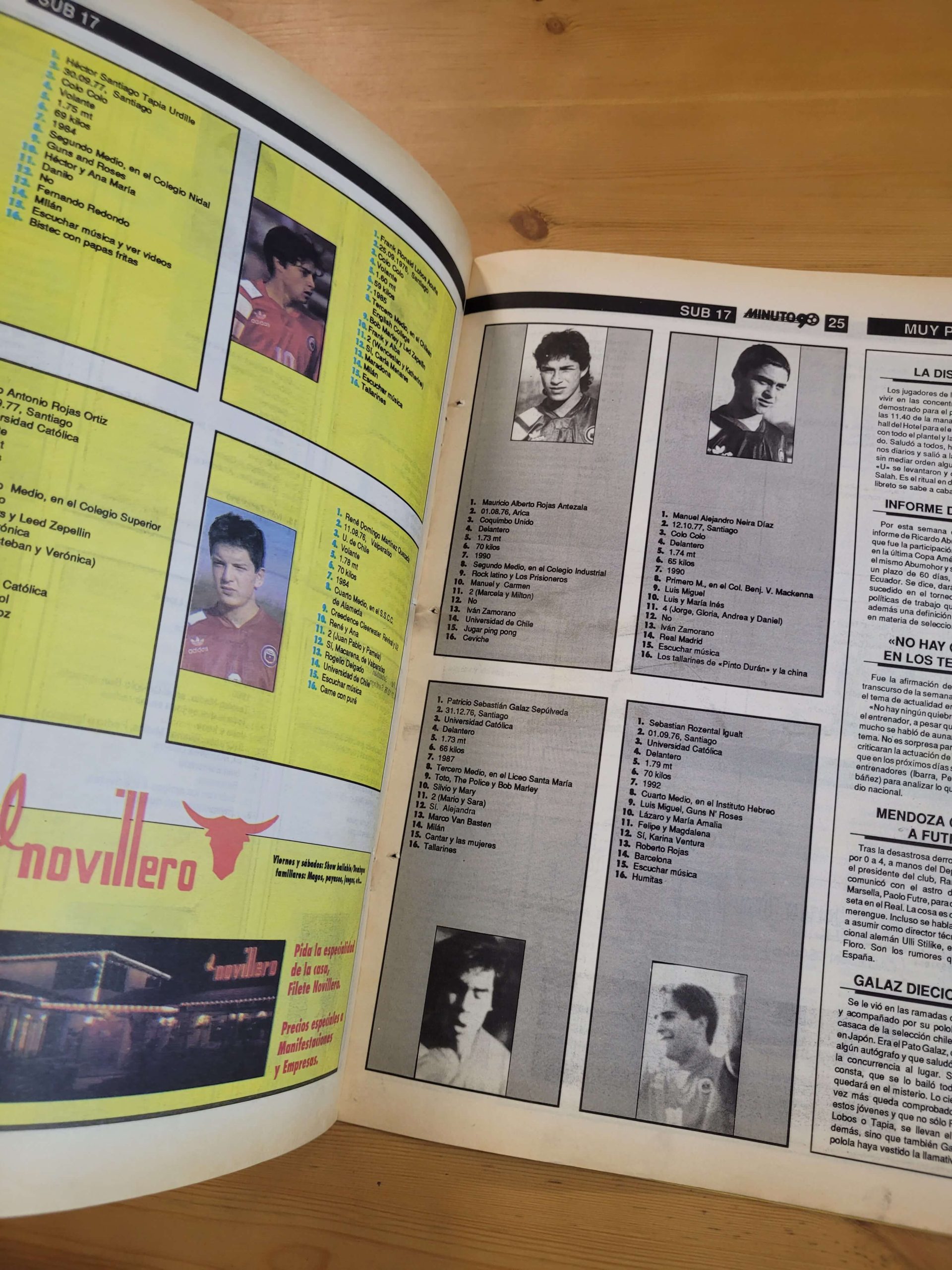Pack MINUTO 90 -Colo Colo 1993 y 1994- (x4) - Imagen 2
