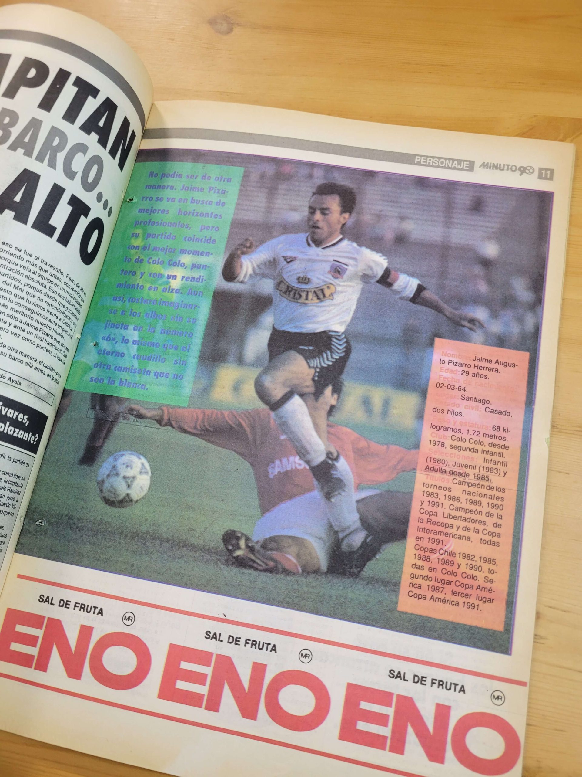 Pack MINUTO 90 -Colo Colo 1993 y 1994- (x4) - Imagen 4