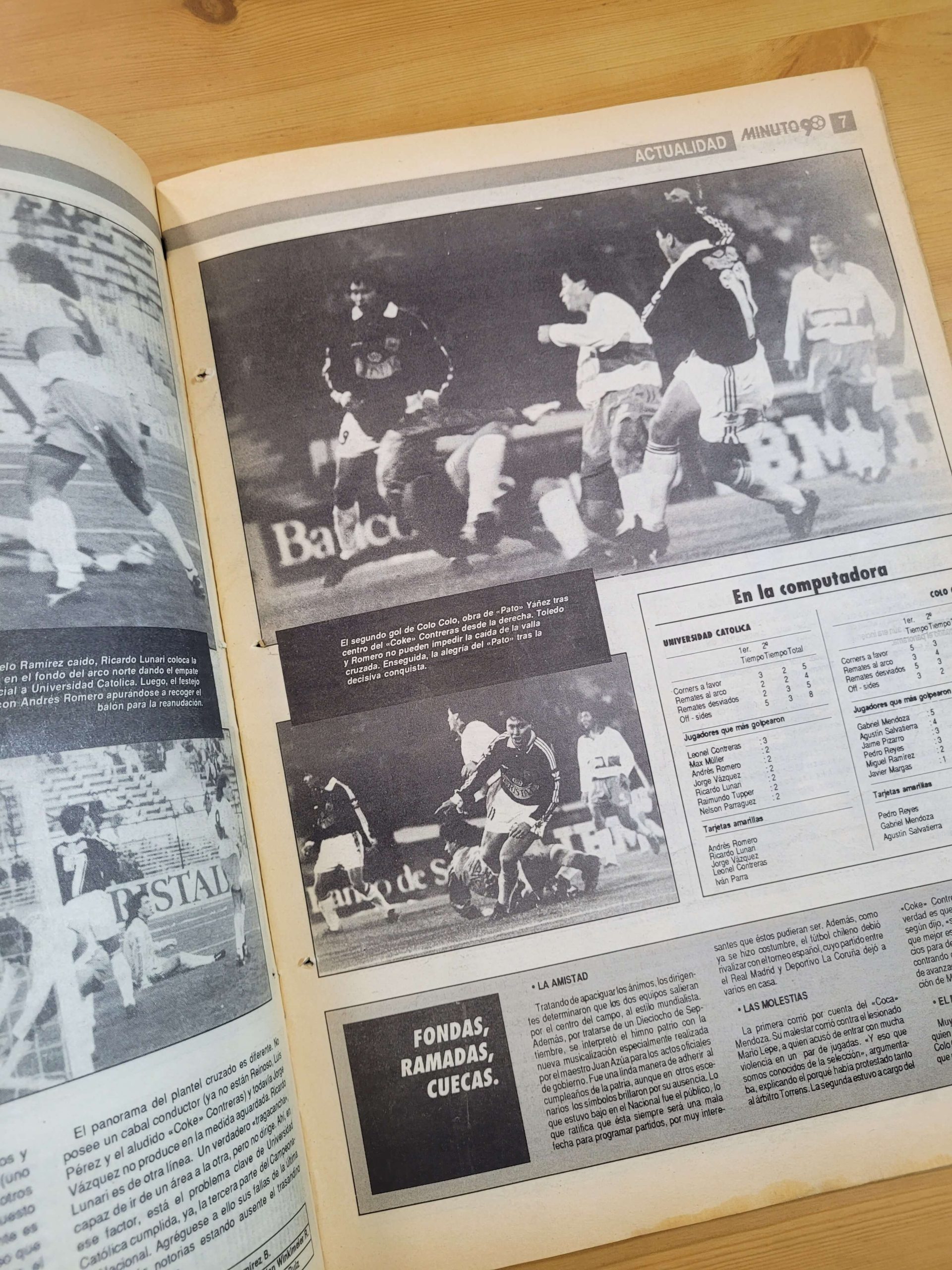 Pack MINUTO 90 -Colo Colo 1993 y 1994- (x4) - Imagen 5