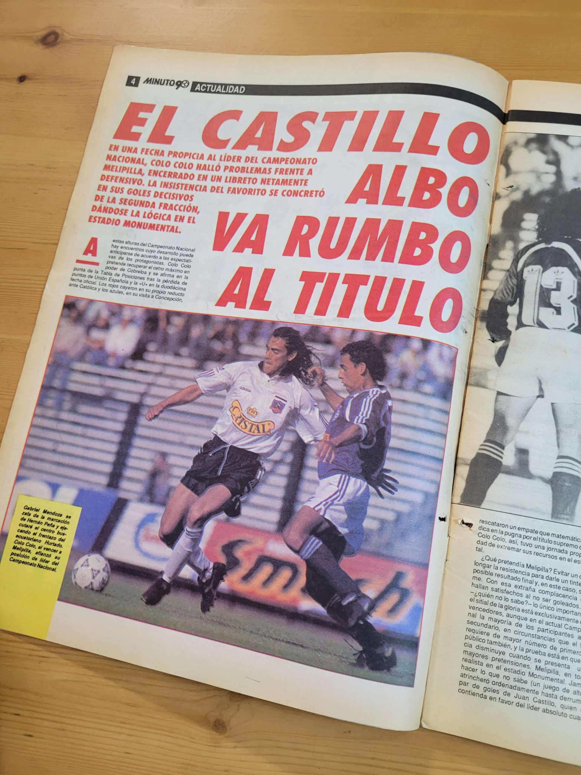 Pack MINUTO 90 -Colo Colo 1993 y 1994- (x4) - Imagen 10