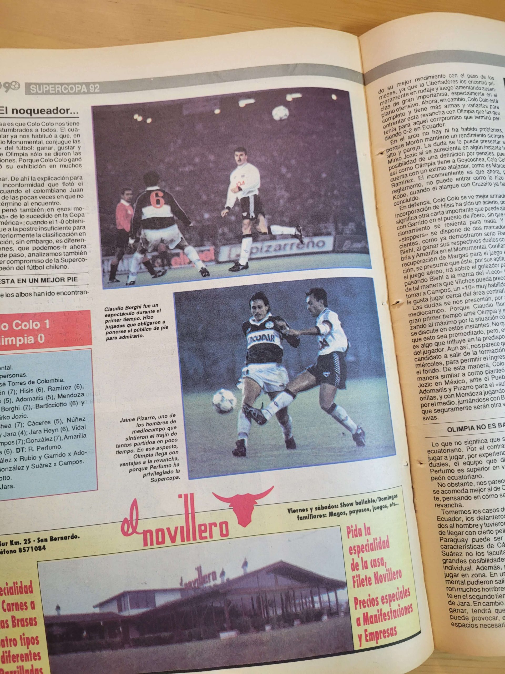 Pack MINUTO 90 -Colo Colo 1992- n°2 (x4) - Imagen 3