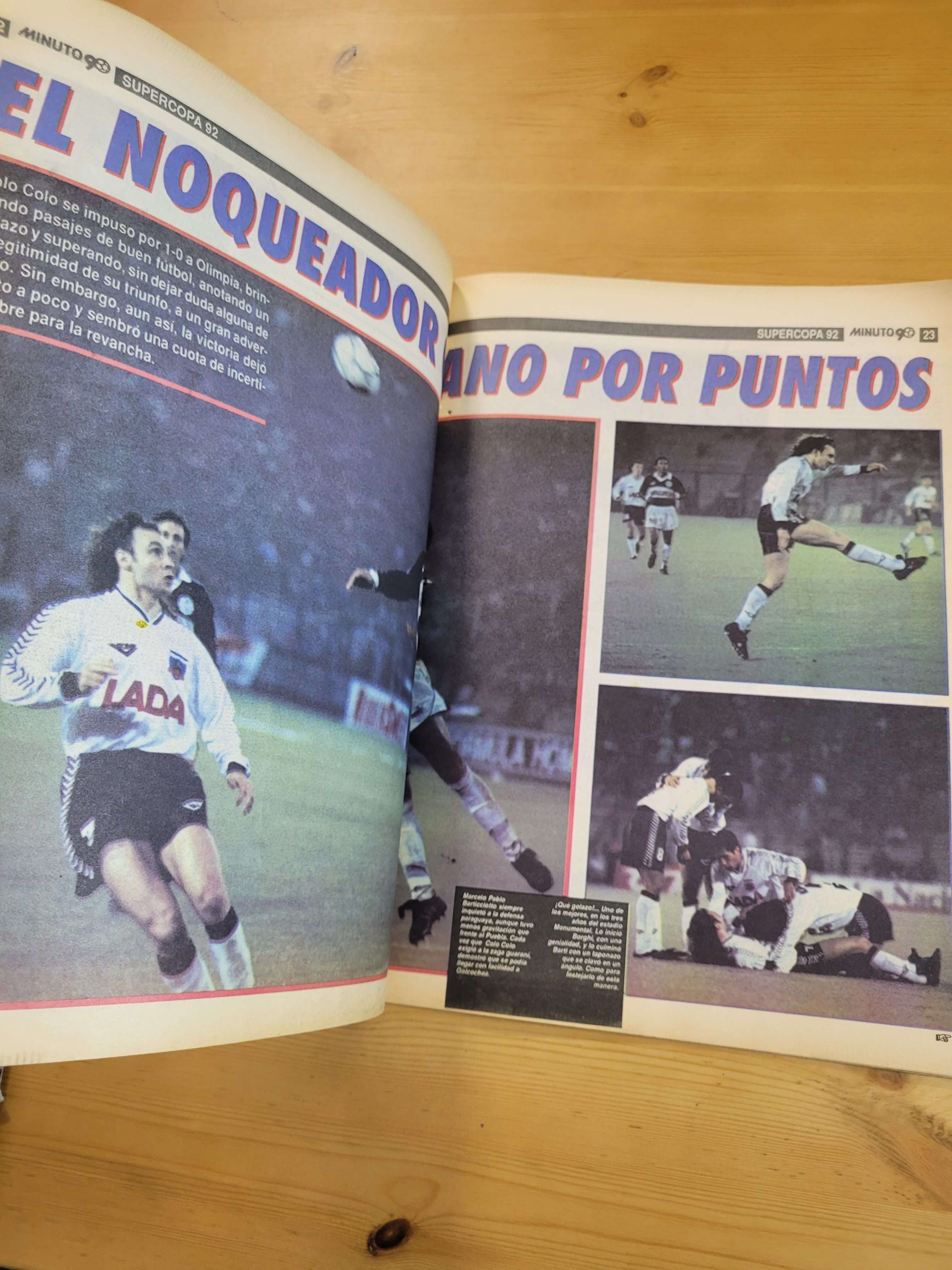 Pack MINUTO 90 -Colo Colo 1992- n°2 (x4) - Imagen 4