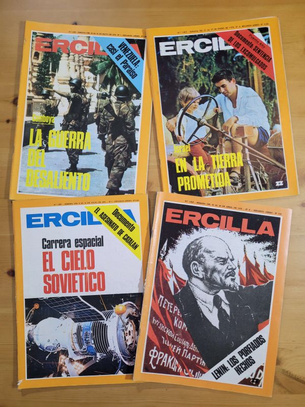Pack ERCILLA -Periodo Unidad Popular- n°6 (x4)