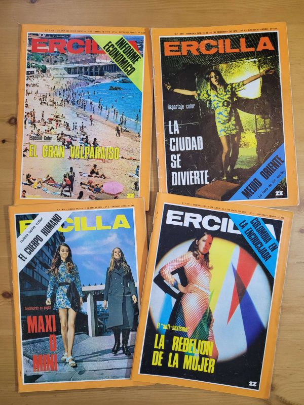 Pack ERCILLA -Periodo Unidad Popular- n°5 (x4)