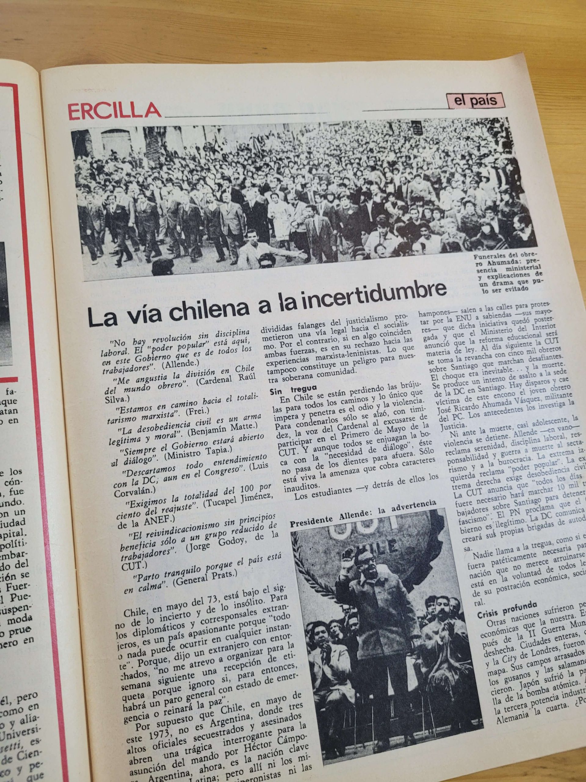 Pack ERCILLA -Periodo Unidad Popular- n°1 (x4) - Imagen 10