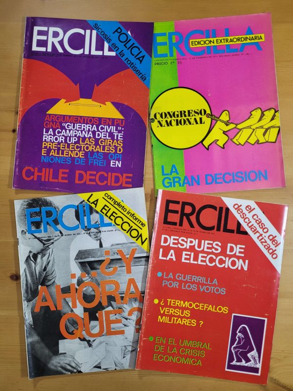 Pack ERCILLA -Parlamentarias 1973- (x4)