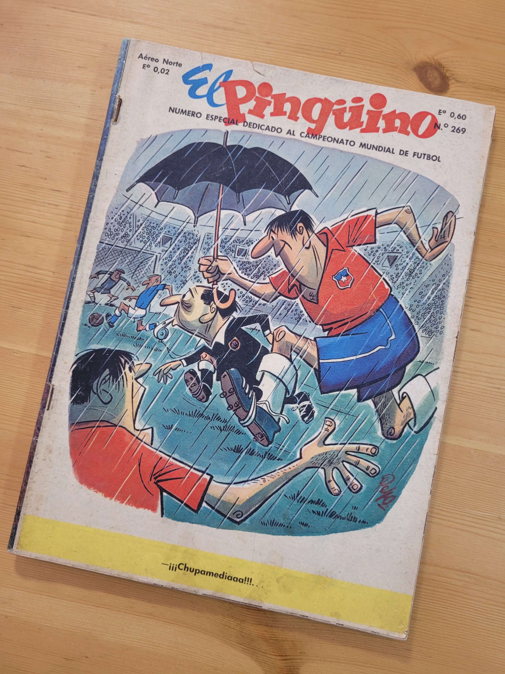 Revista EL PINGUINO -Especial Mundial de Fútbol Chile 1962-