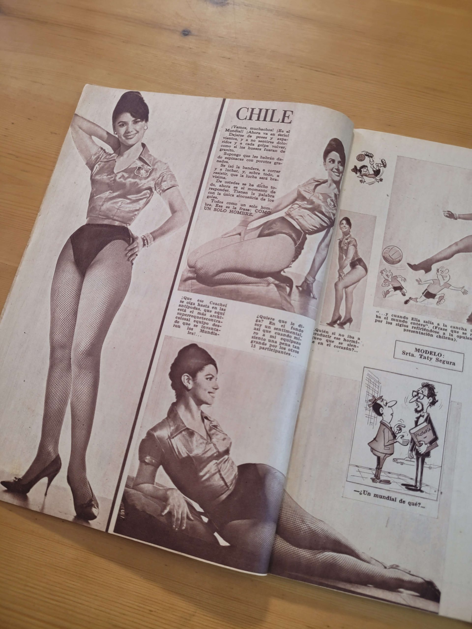 Revista EL PINGUINO -Especial Mundial de Fútbol Chile 1962- - Imagen 5