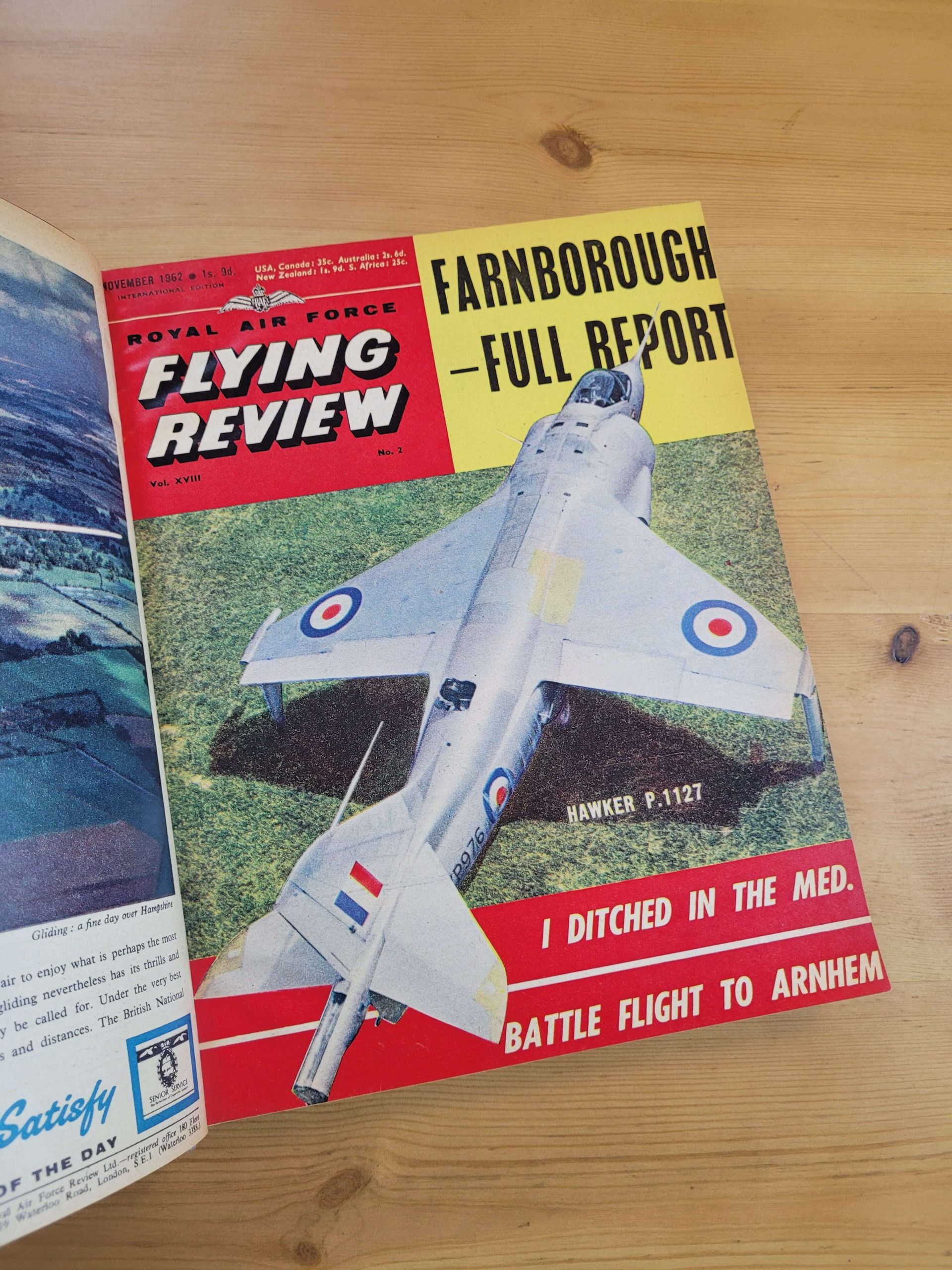 Empaste RAF FLYING REVIEW -Año completo- 1962 (12 revistas) - Imagen 4