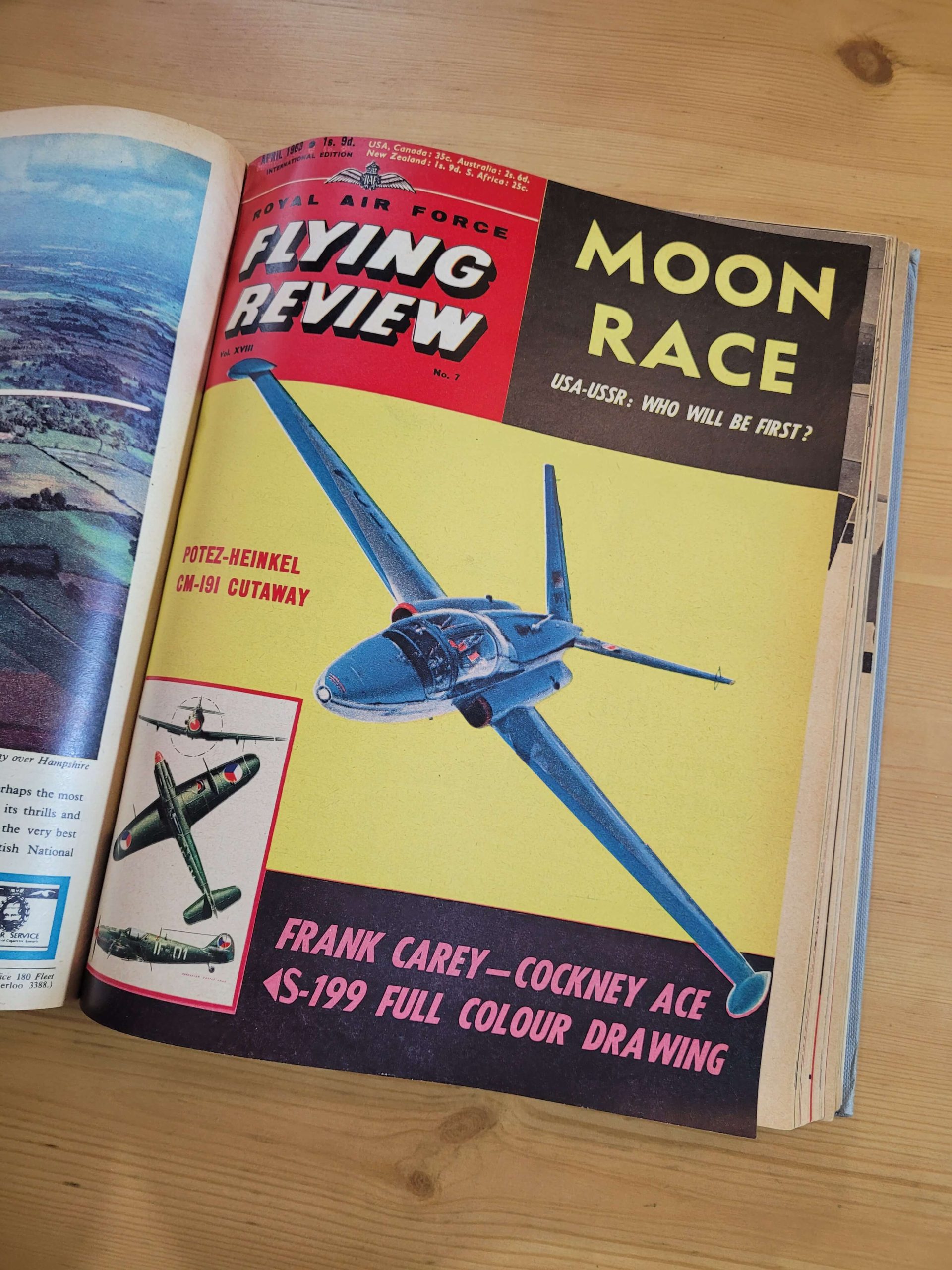 Empaste RAF FLYING REVIEW -Año completo- 1962 (12 revistas) - Imagen 10